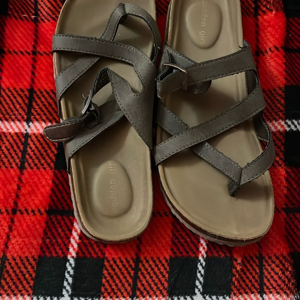 Brown Strappy Sandals